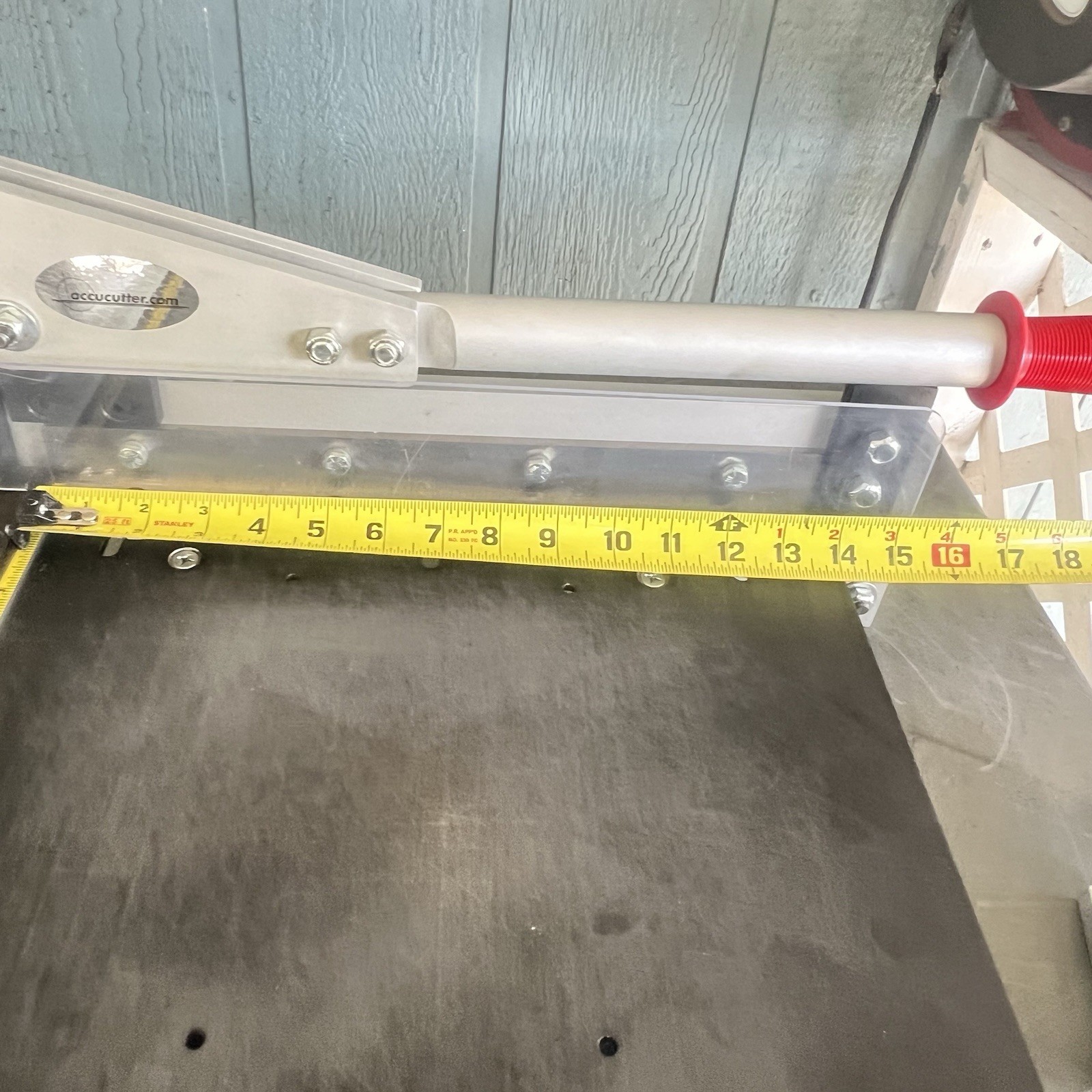 Accu Cutter Metal & Plastic Shear, 12 Inch Length ~
