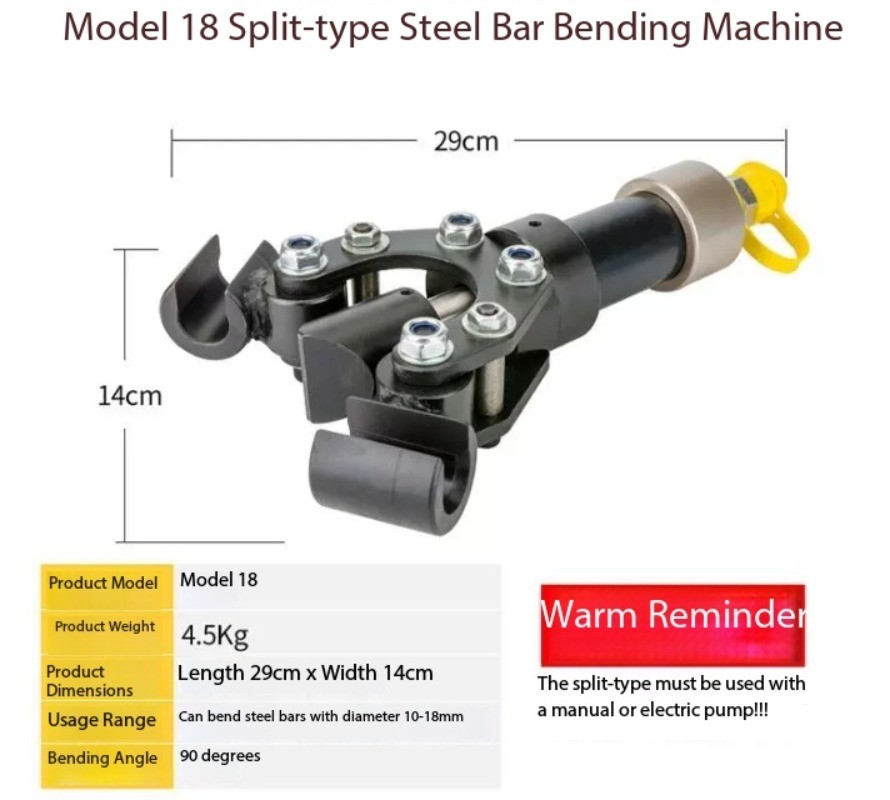 Reinforcing Bar Bending Machine, Hydraulic Bending Machine, Bending Machine