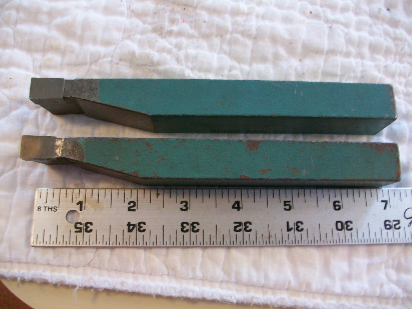 2 Super Tool Co. Carbide Tipped Cutting Tools Green 7″ Long 1/2″ Tip 3/4″ X 1″