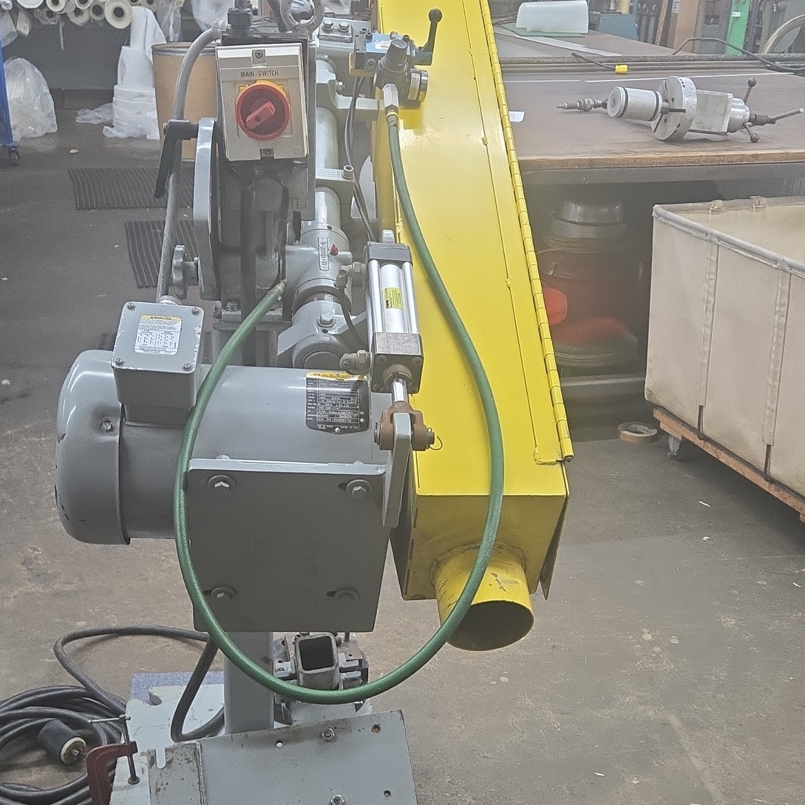 G&P Machinery B-490-7 Belt Grinder Polisher Manual 230V 3450 RPM