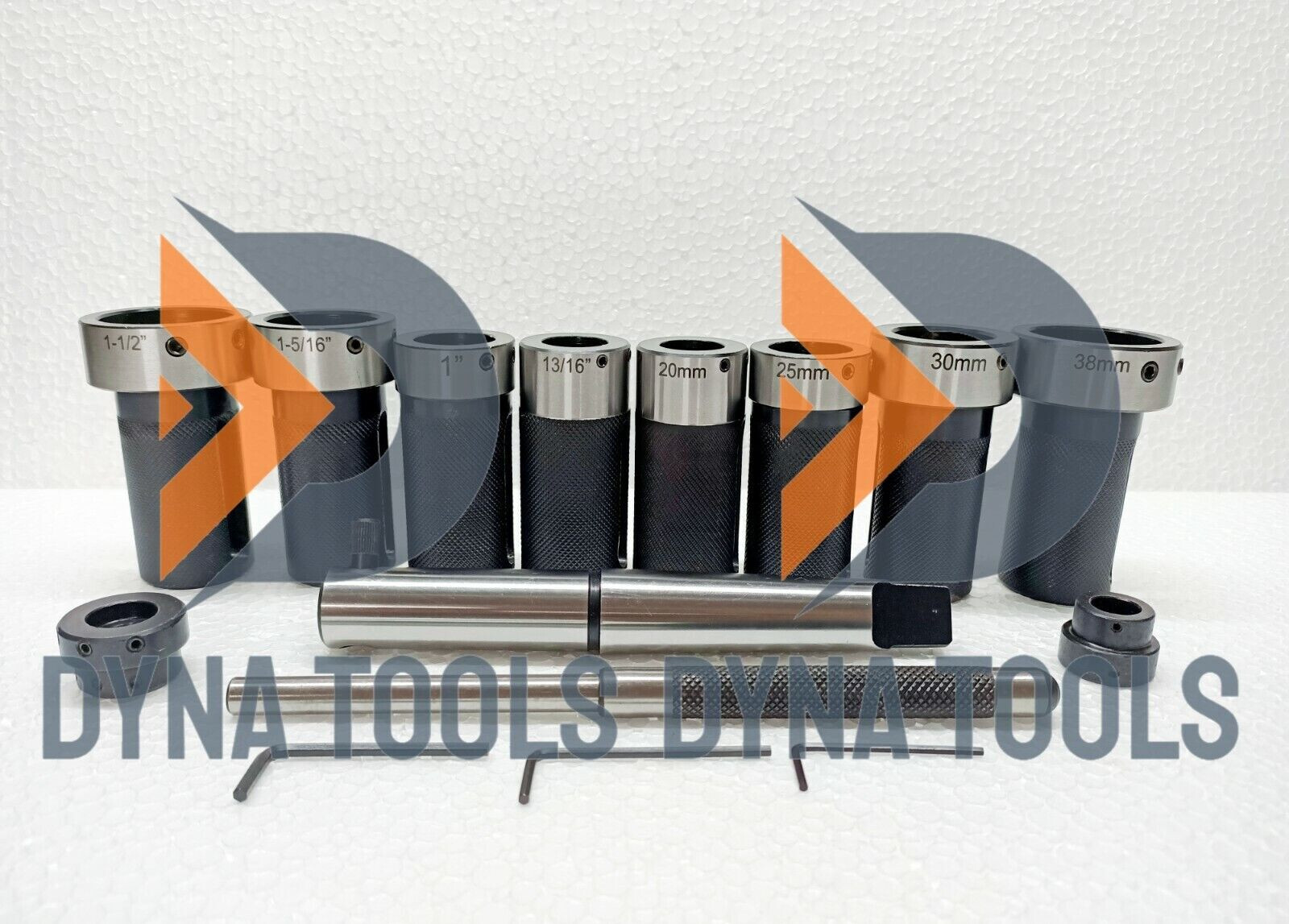 Lathe Tailstock Die Holder 10x Set MT3 Shank Holds 6 Metric & 4 Imperial Dies