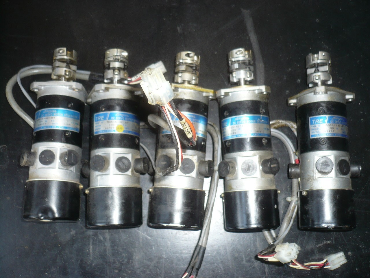 Brother HS-3100 Tamagawa 3351N13E197 X Y servo motor, HS-3600, HS-5100