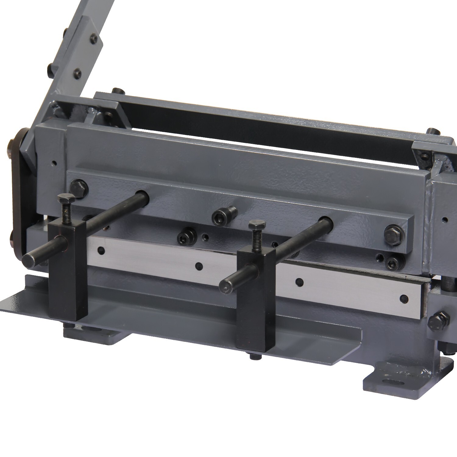 KAKA INDUSTRIAL Bench Top Hand Shear BHS-12,12”x1/25” Cutting Capacity, Grey