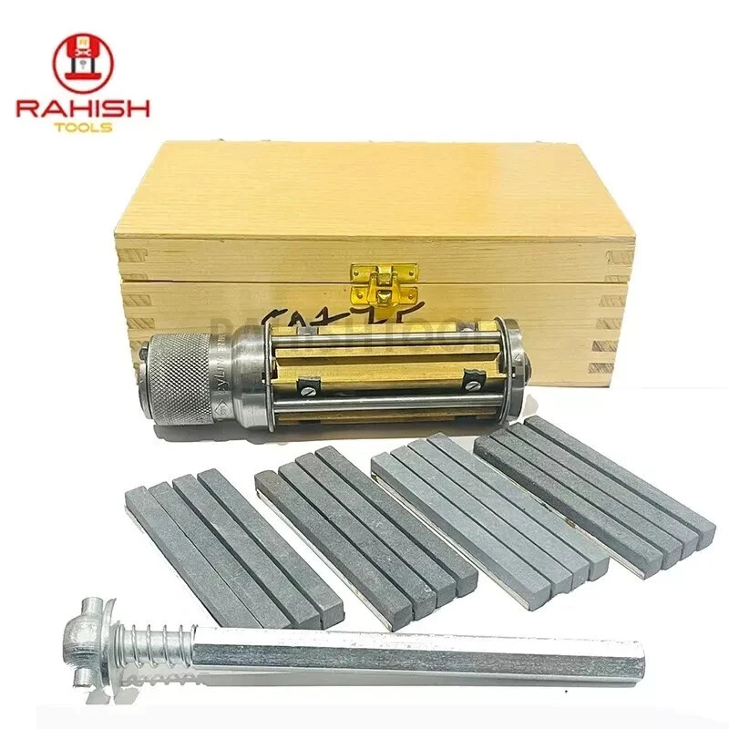 New Cylinder Engine Hone Kit 50mm To 75mm Honing Machine plus 4 Set Honing Stone