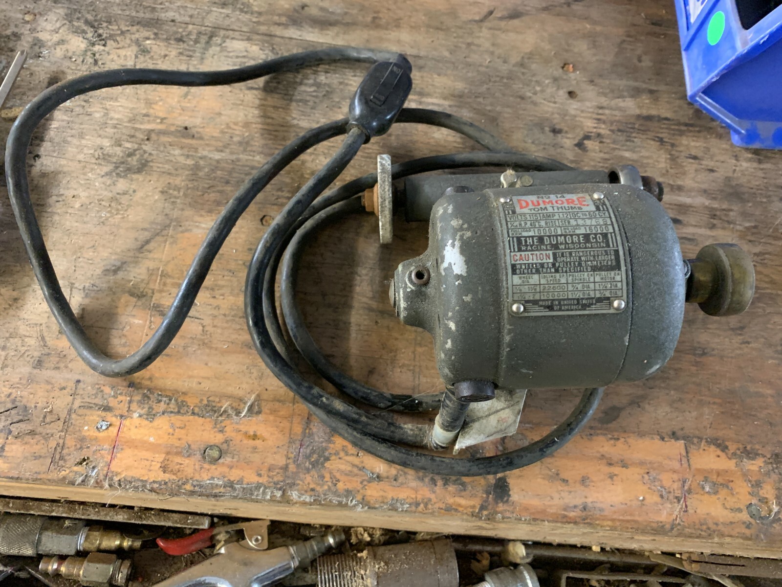 Dumore Tool Post Grinder Tom Thumb #14