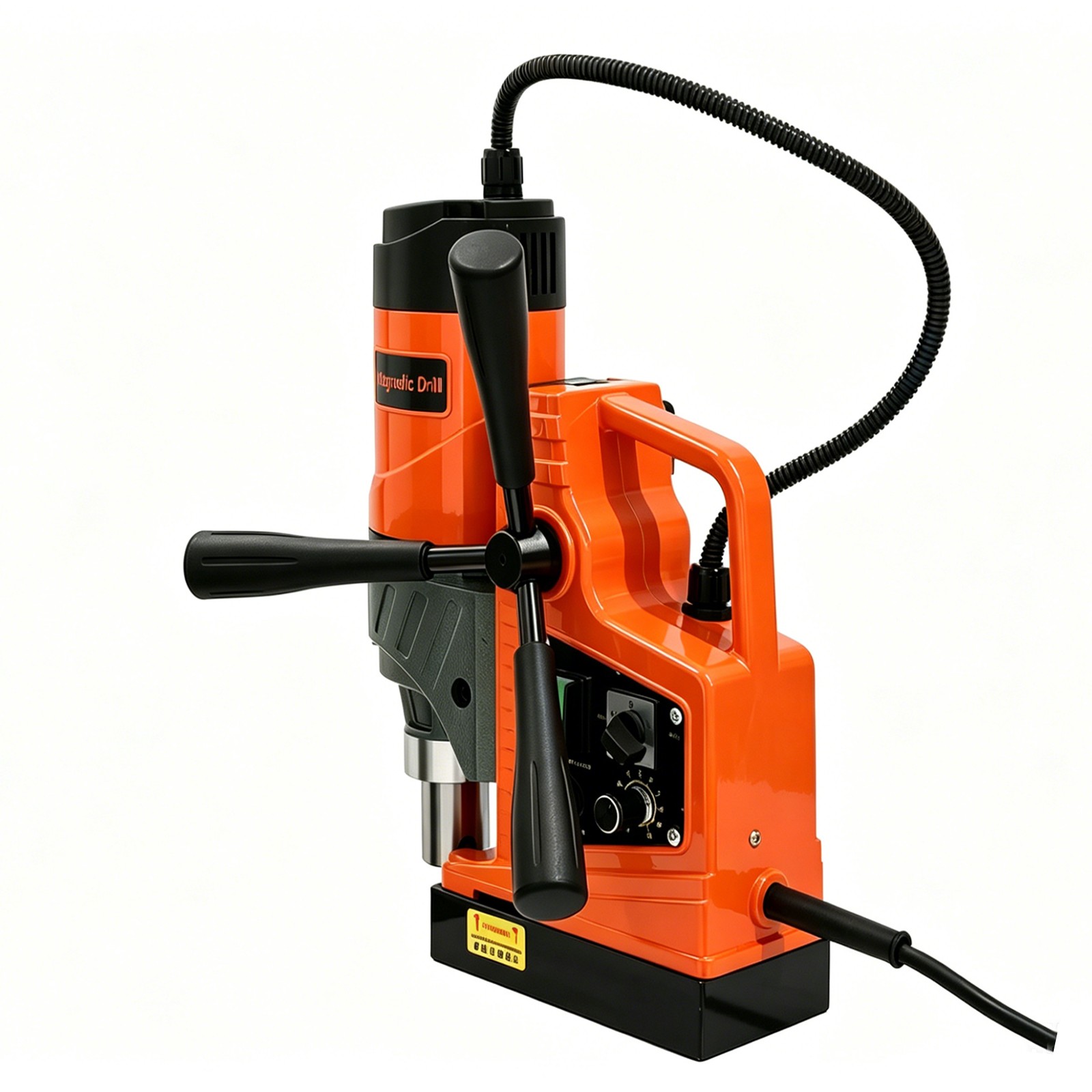 1450W Portable Magnetic Drill Press Mag Drill Machine with Annular Cutter Kit