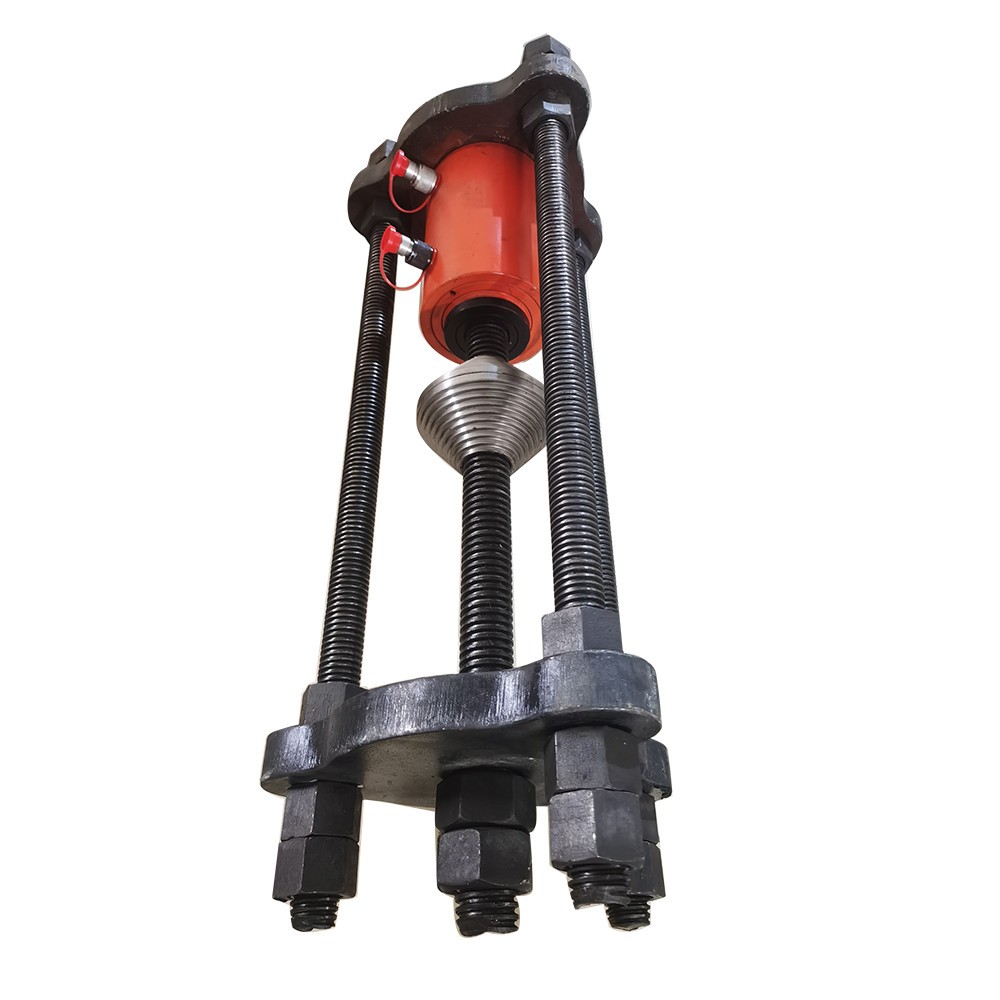 110V Portable Line Boring&Welding Machine Kit w/70T Hydraulic Crawler Pin Press