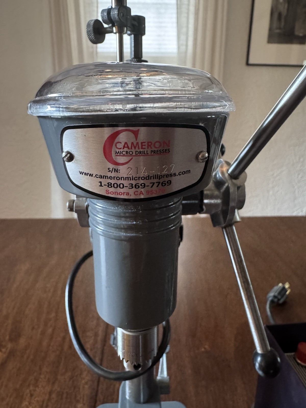 Cameron 214-B1 Precision Micro Drill Press Jewlers Machinist MINT
