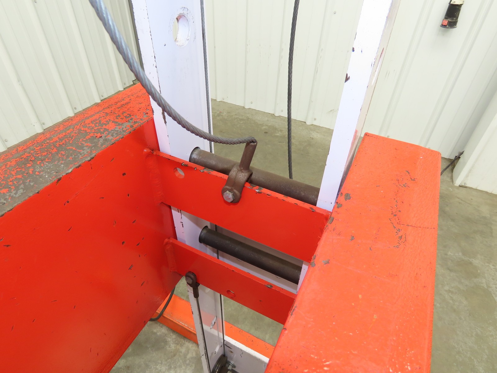 SPX Hydraulic Press 55 Ton 36″H Frame 120V Pump 13″ Cylinder 10000PSI