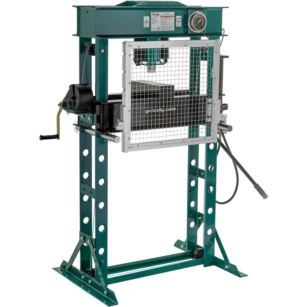 T34349 50-Ton Hydraulic Shop Press