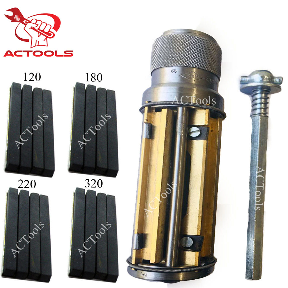 Engine Cylinder Hone Kit 62mm To 88mm Honing Machine includes Honing Stones