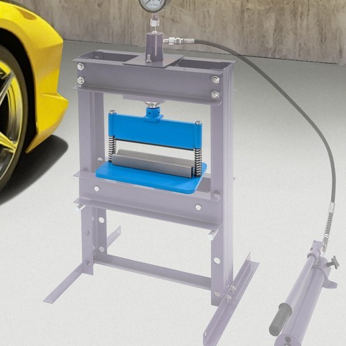12″ Dual Spring Design Press Brake Attachment for Hydraulic Shop Presses Blue
