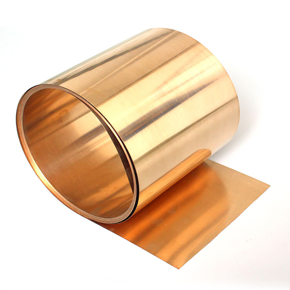 C17200 Beryllium Copper Sheets Thick 0.08-1.2mm BeCu Metal Foil Panel Strip