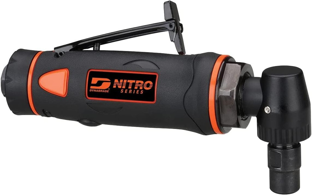 Dynabrade (DGR51) 0.5 Hp Right Angle Die Grinder | 1/4″ 3-Piece Collet, 14000 RP