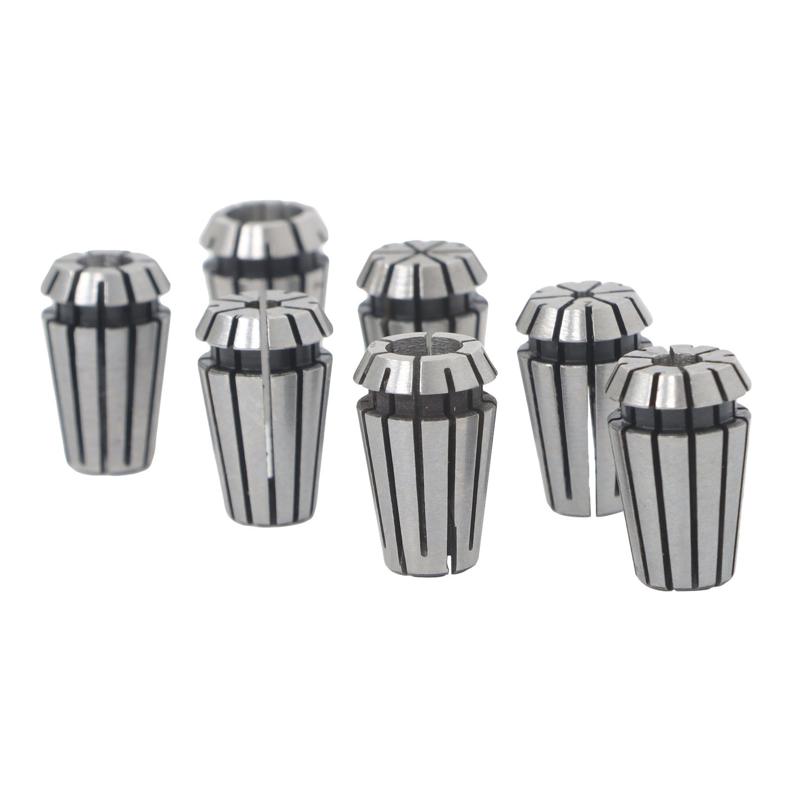 ER11 Spring Collet Set 7 Pc 1-7mm for CNC Milling Lathe Engraving