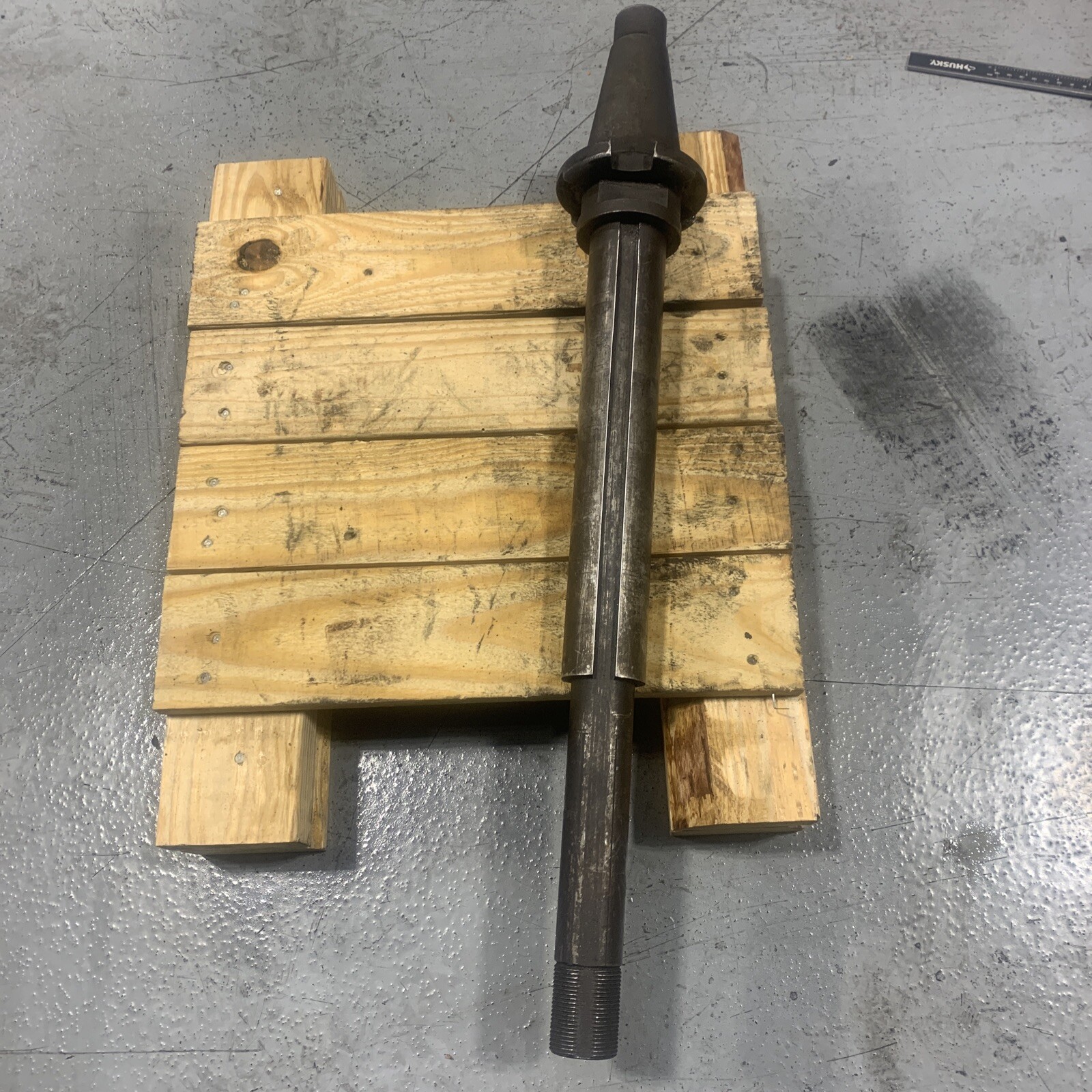 27 “Scully Jones Milling Machine Arbor 00_53-58-m Vintage Chicago