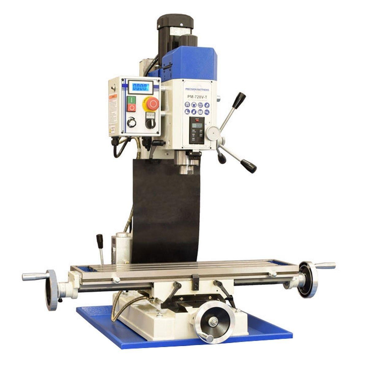 PM-728VT ULTRA PRECISION BENCH TOP VERTICAL MILLING MACHINE FREE SHIP! TAIWAN
