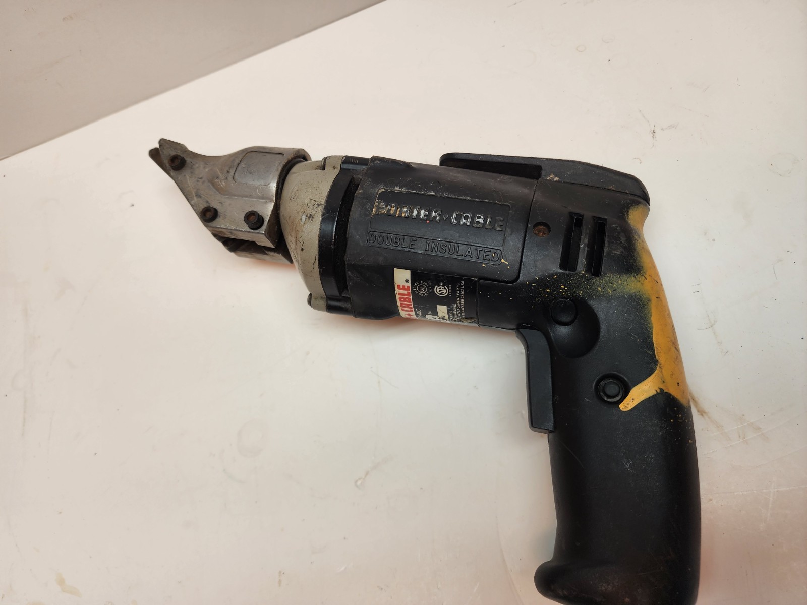Porter Cable 6602 Variable speed Sheet Metal Shear Cutter 18 GA 0-2500 SPM