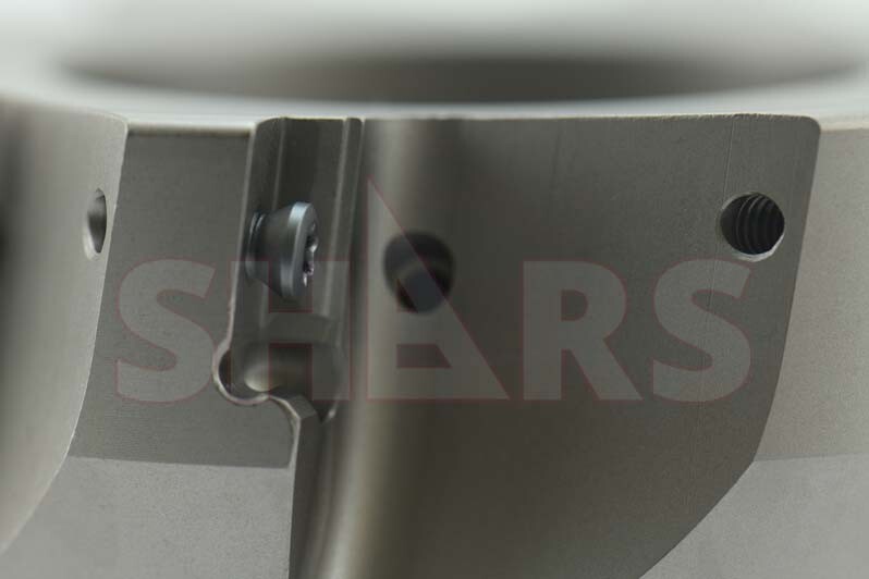 Shars 4″ Coolant Thru 90° Indexable Face Mill APKT 1604 8 Flutes New #[