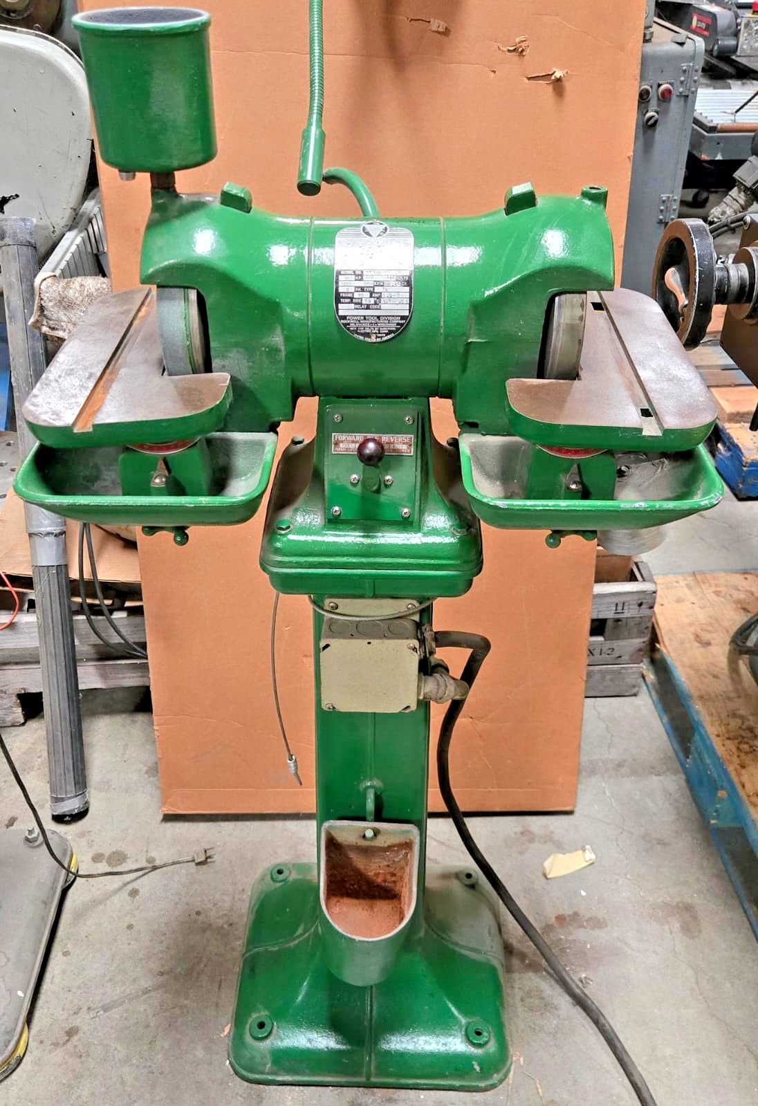 Rockwell Power Tool 23-510 Carbide Bench Grinder 1/2 hp 220 440 V 2850 3450 rpm