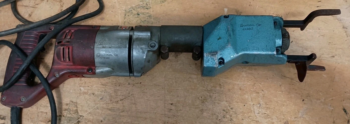 T-Drill T50 Corded Copper Pipe Notcher Forming
