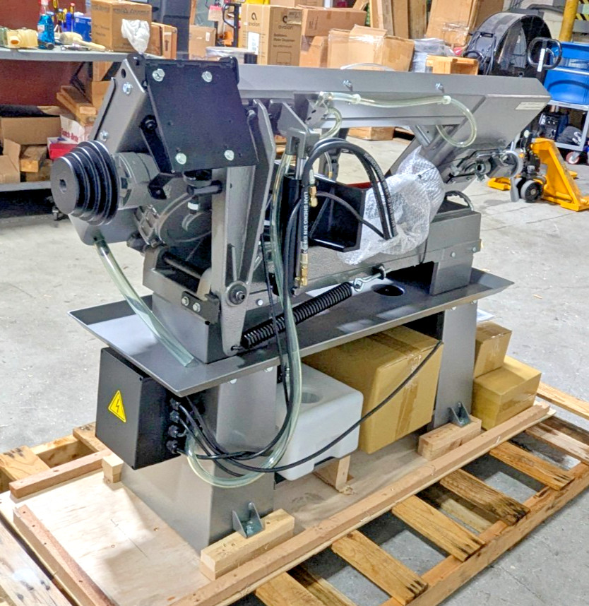 JET J-7015 8"x13" Horizontal Bandsaw 115/230V 1-1/2HP Step Pulley D