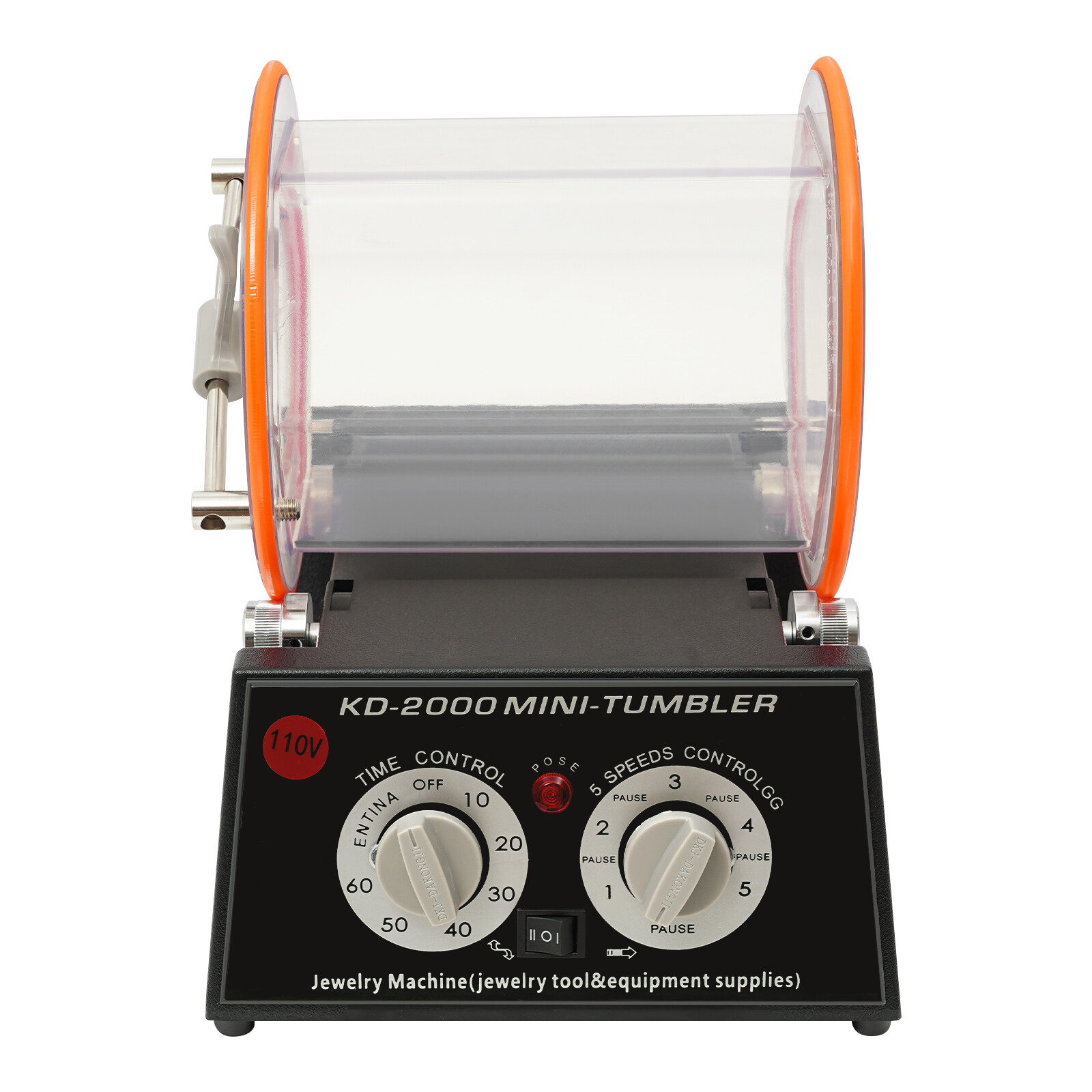 Electric Polisher Polishing Machine Jewelry Polishing Machine 500-3000RPM 5Gear
