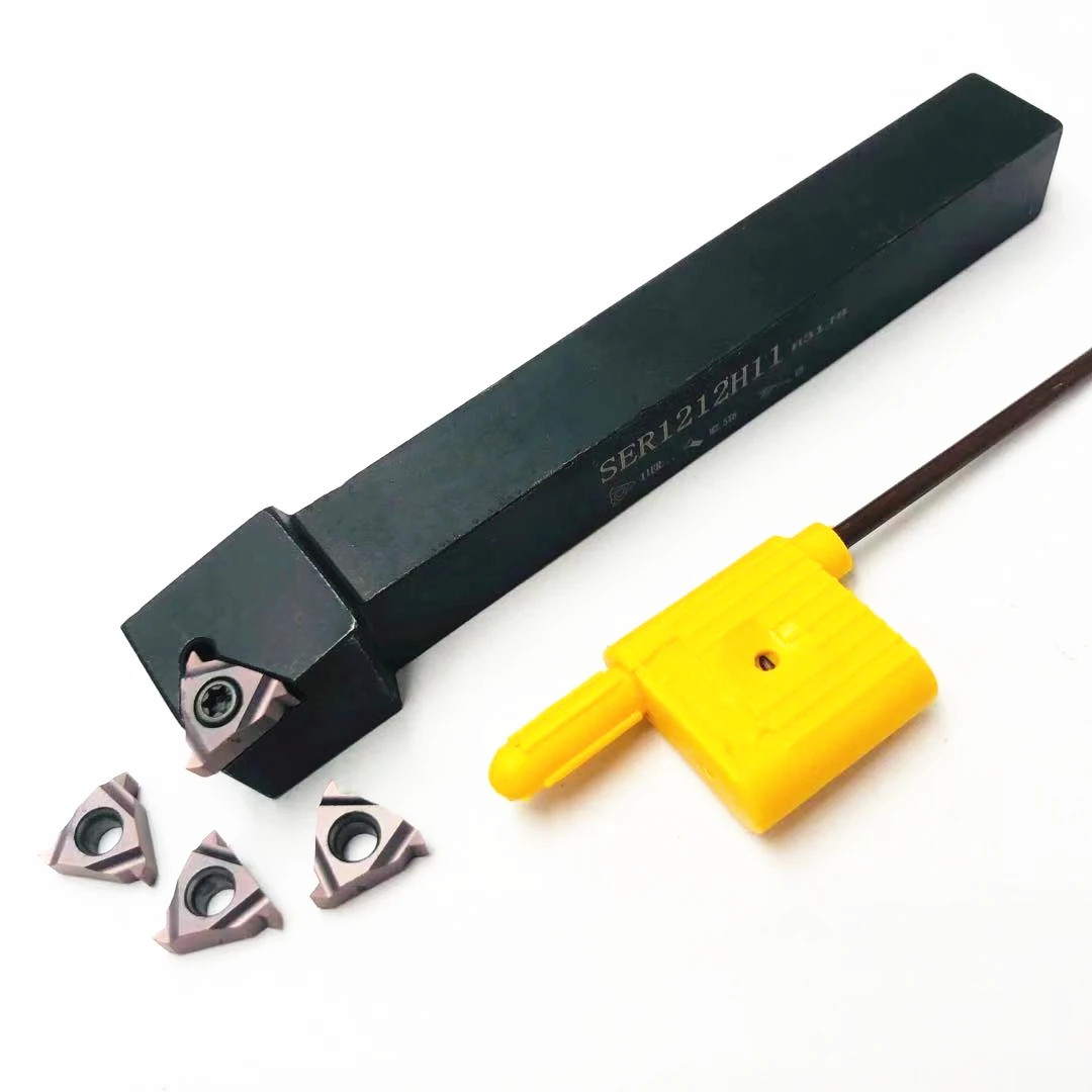 Carbide CNC Lathe Thread Turning Tools Holder SER1212H11 MMT11ER Parts