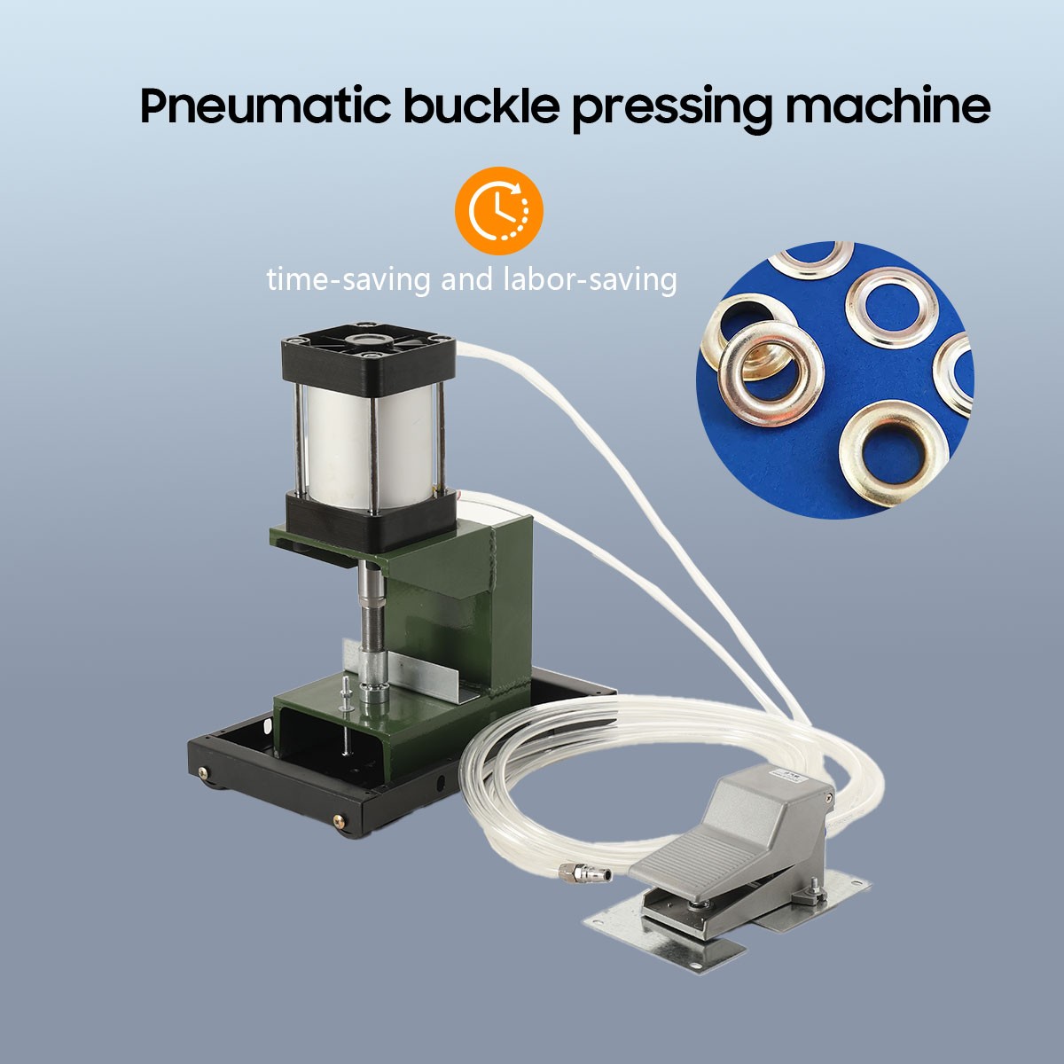 Heavy Duty Grommet Machine Pneumatic Grommet Press Eyelet Grommet Machine
