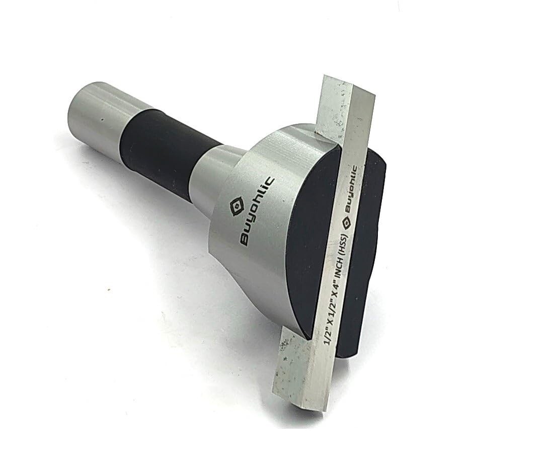 Large Head 2.5″ Lathe Milling R8 Shank Fly Cutter with Indexable Flying Tool