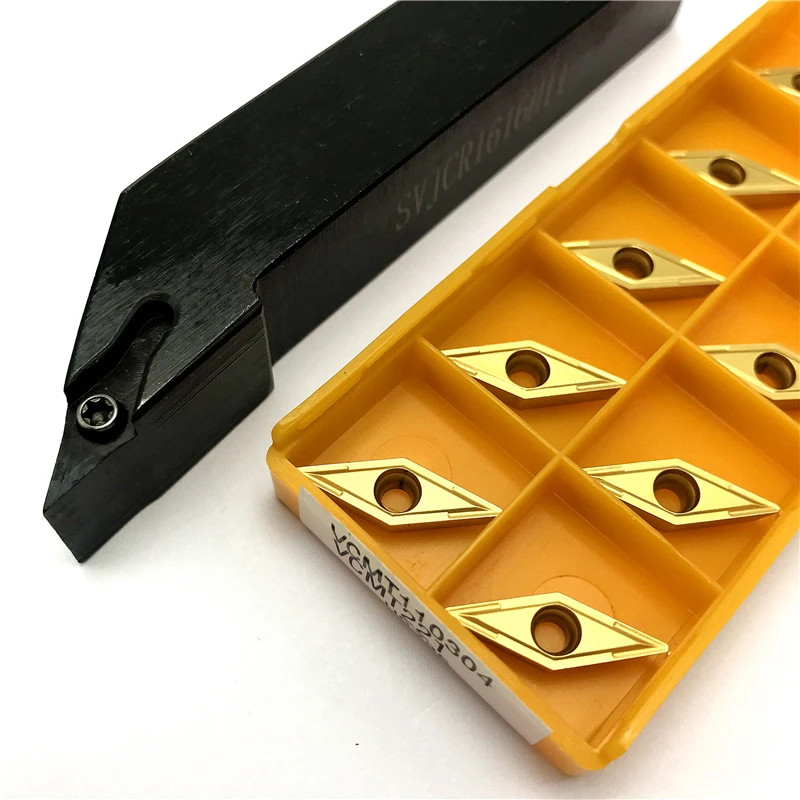 External Turning Tool Holder VCMT SVJCR1010H11 1212H11 2020K11 CNC Lathe Cutting