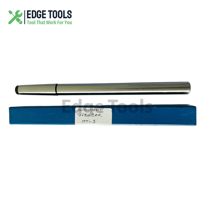 MT3 Lathe Alignment Test Bar Shank Size 3MT Wooden Box EDGE TOOLS USA