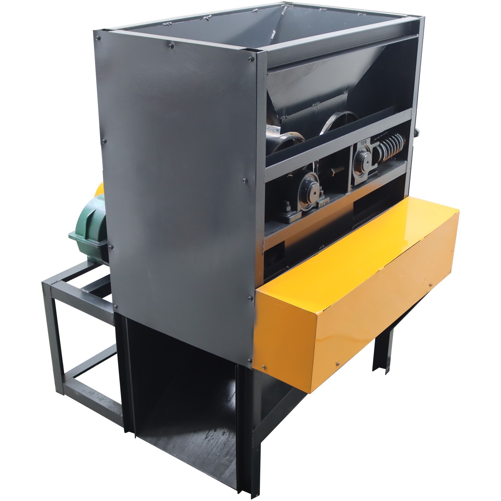220V all-Aluminum Zip-Top Cans Flattening Machine Recycling Waste 80-120kg/h 4KW