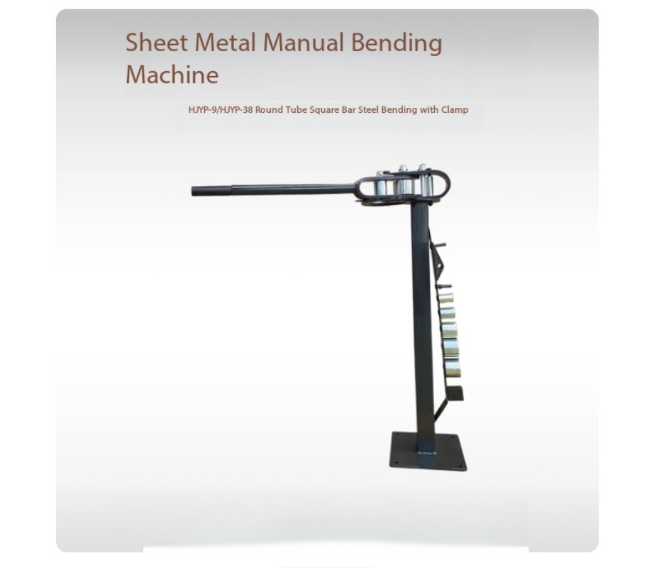 HJYP-9/38 Floor-Standing Metal Bending Machine Manual Bench-Top Pipe Bender