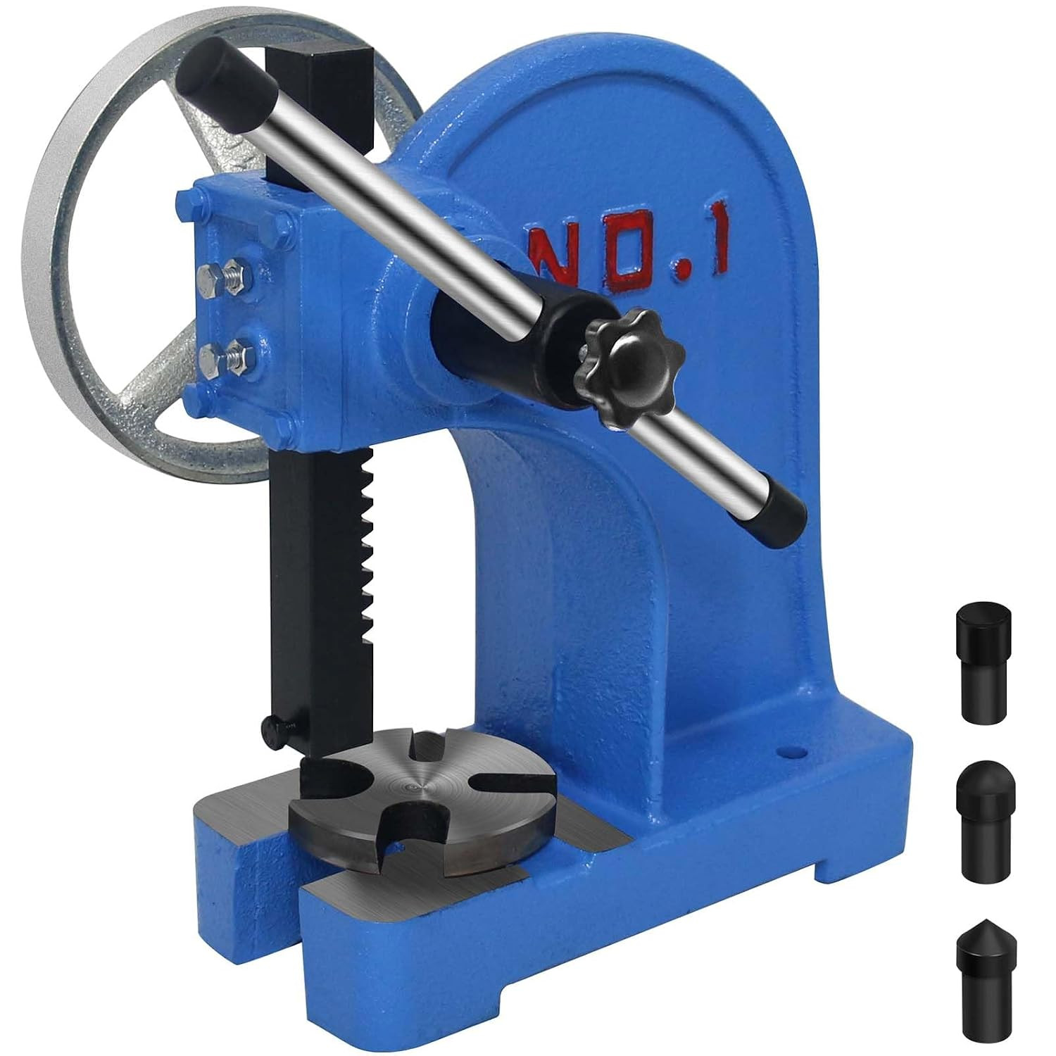 Arbor Press 1 Ton, Ratchet Leverage Press with Handwheel, 5.5″Maximum Height, Ma