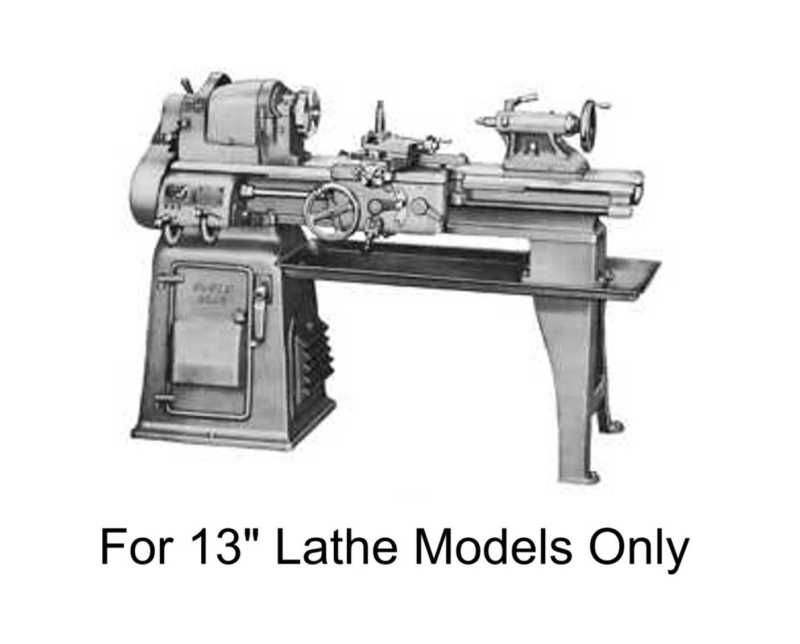 South Bend Lathe 13″ – Rebuild Parts Kit (All Models)