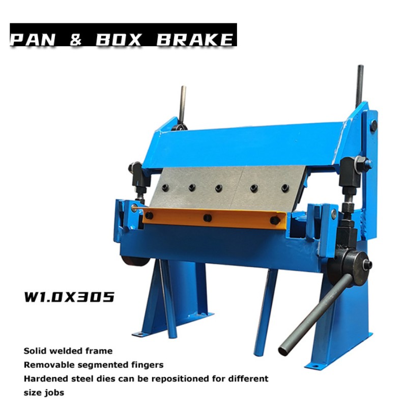 W1.0x305 Boxed Tray Bending Machine Processing Thickness 1mm Angle 0-135°