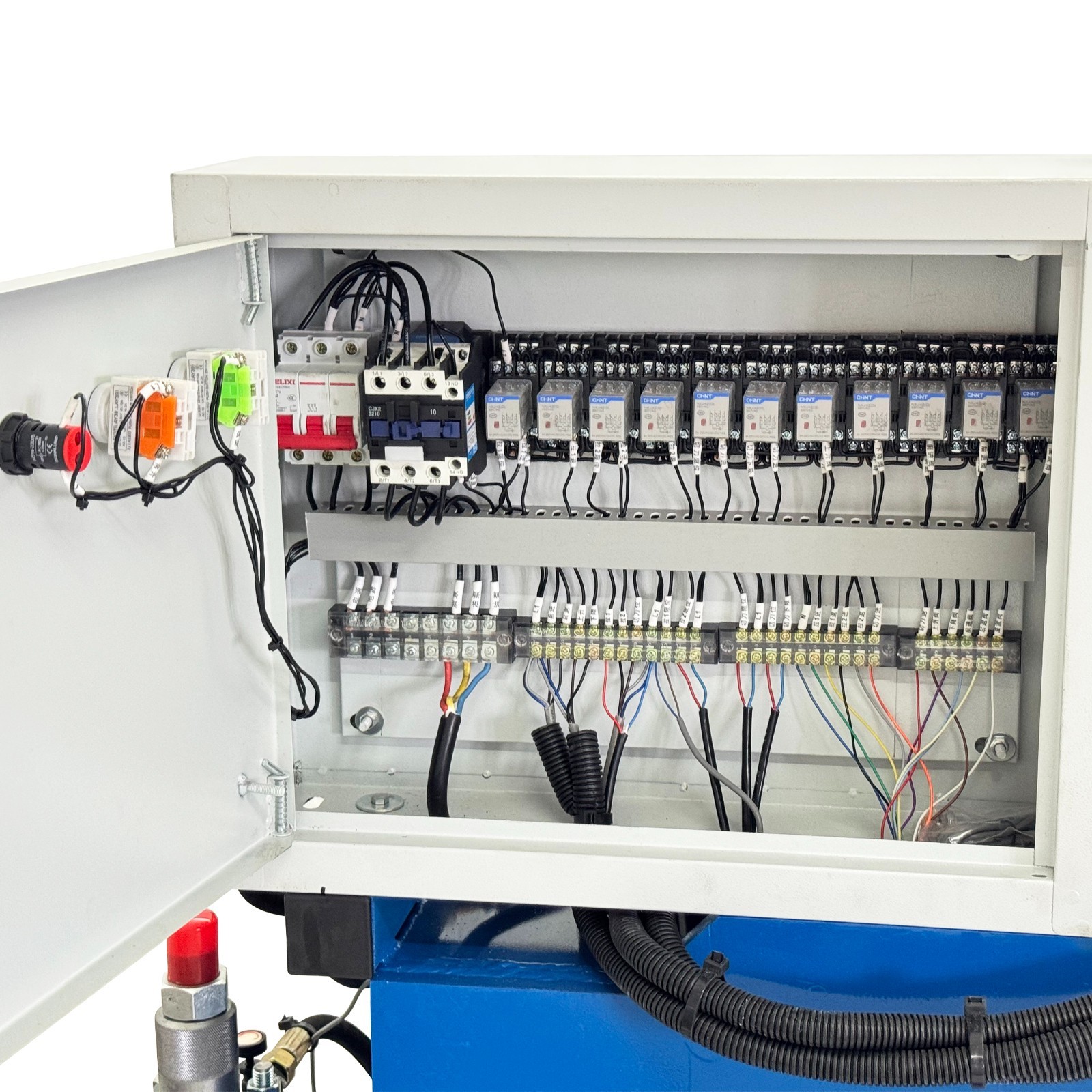 5-in-1 60 Ton Hydraulic Copper Extractor 220V 3PH Motor Stator Recycling Machine