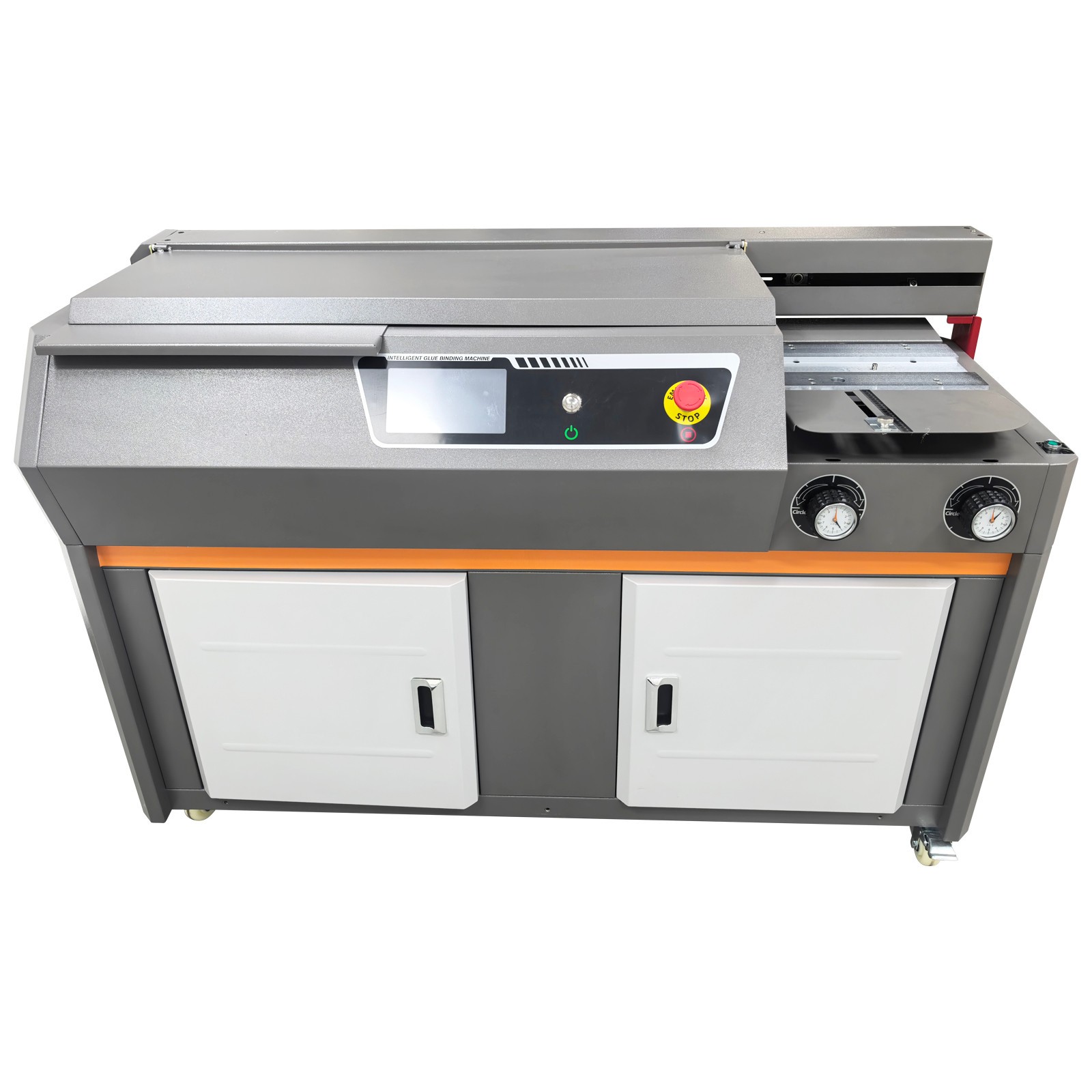 A4 Full Auto Perfect Binding Machine 200-300 books/h w 7” Touch Screen Dust Bag