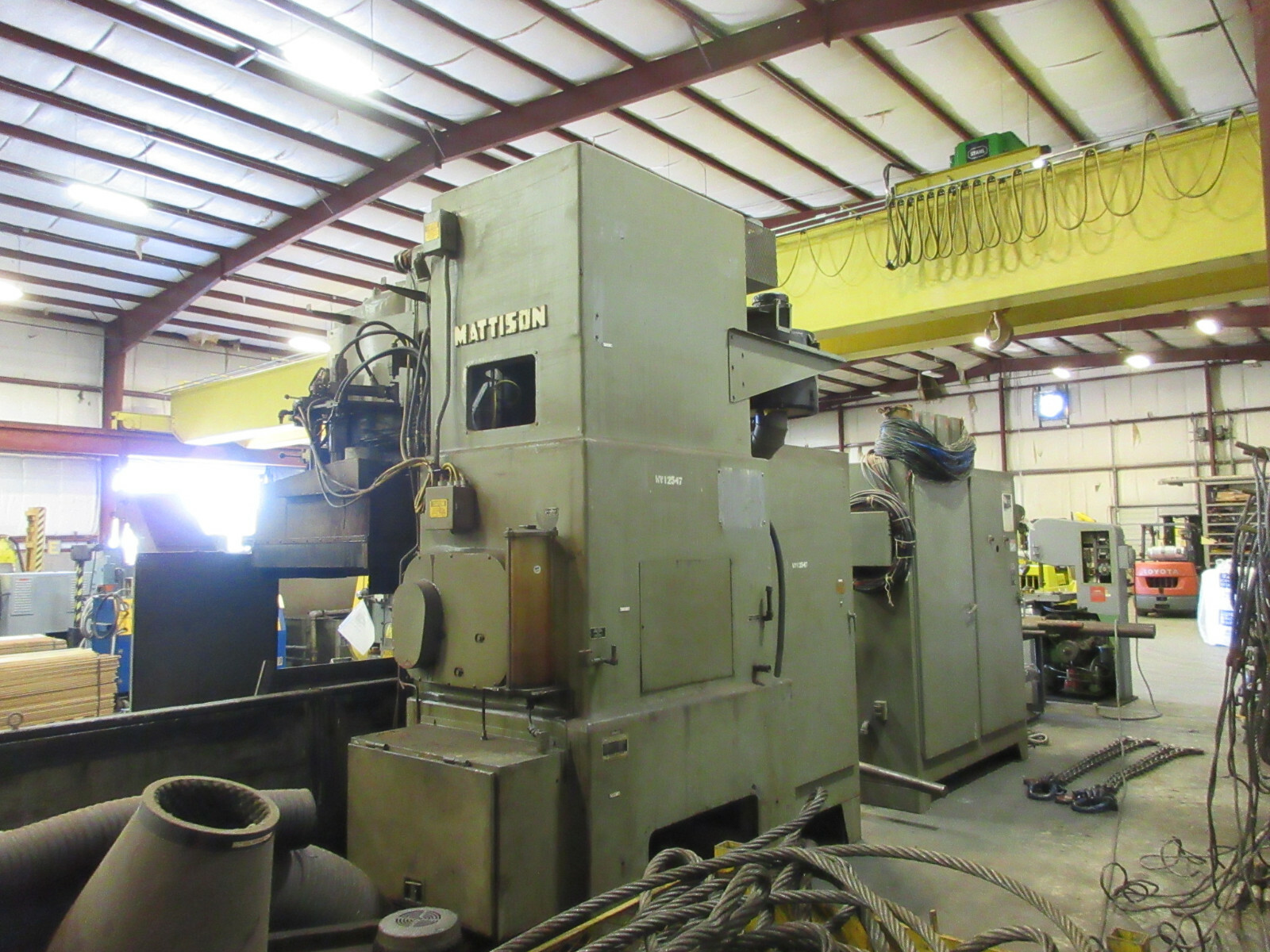 MATTISON 24″ x 96″ HORIZONTAL / VERTICAL SPINDLE COMBO SURFACE GRINDER
