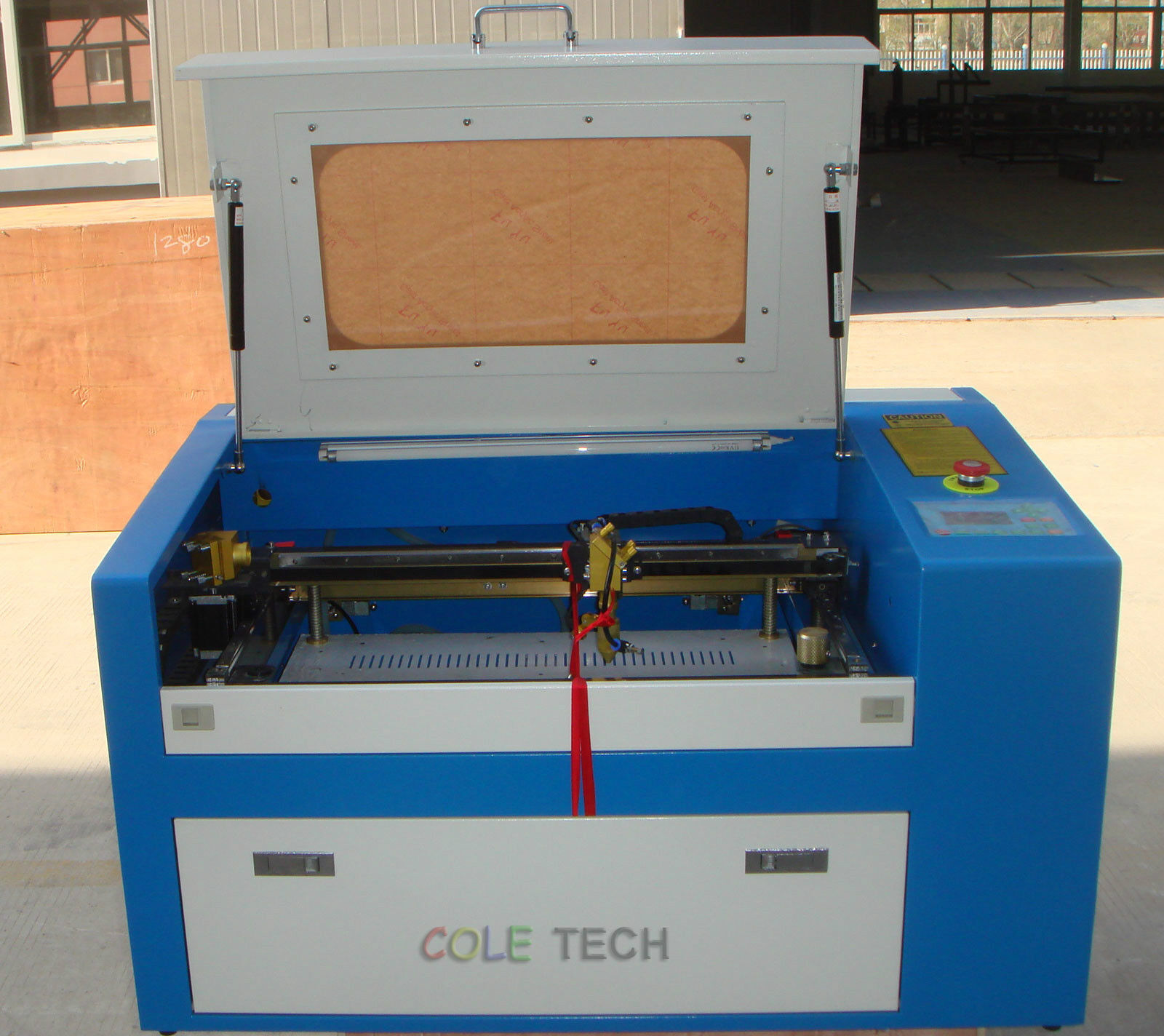 60W CO2 Laser Cutting Engraving Machine Laser Cutter Engraver with Rotary
