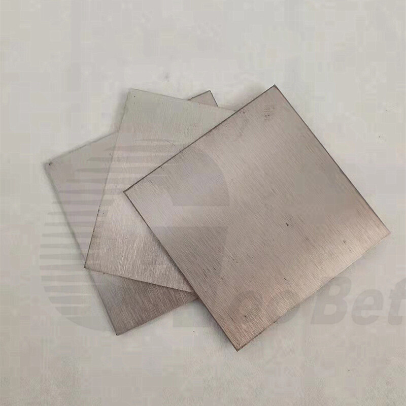 Pure Nickel Sheet Ni 99.5% Thick 1mm 2mm 3mm Flat Plate For Electroplating Anode