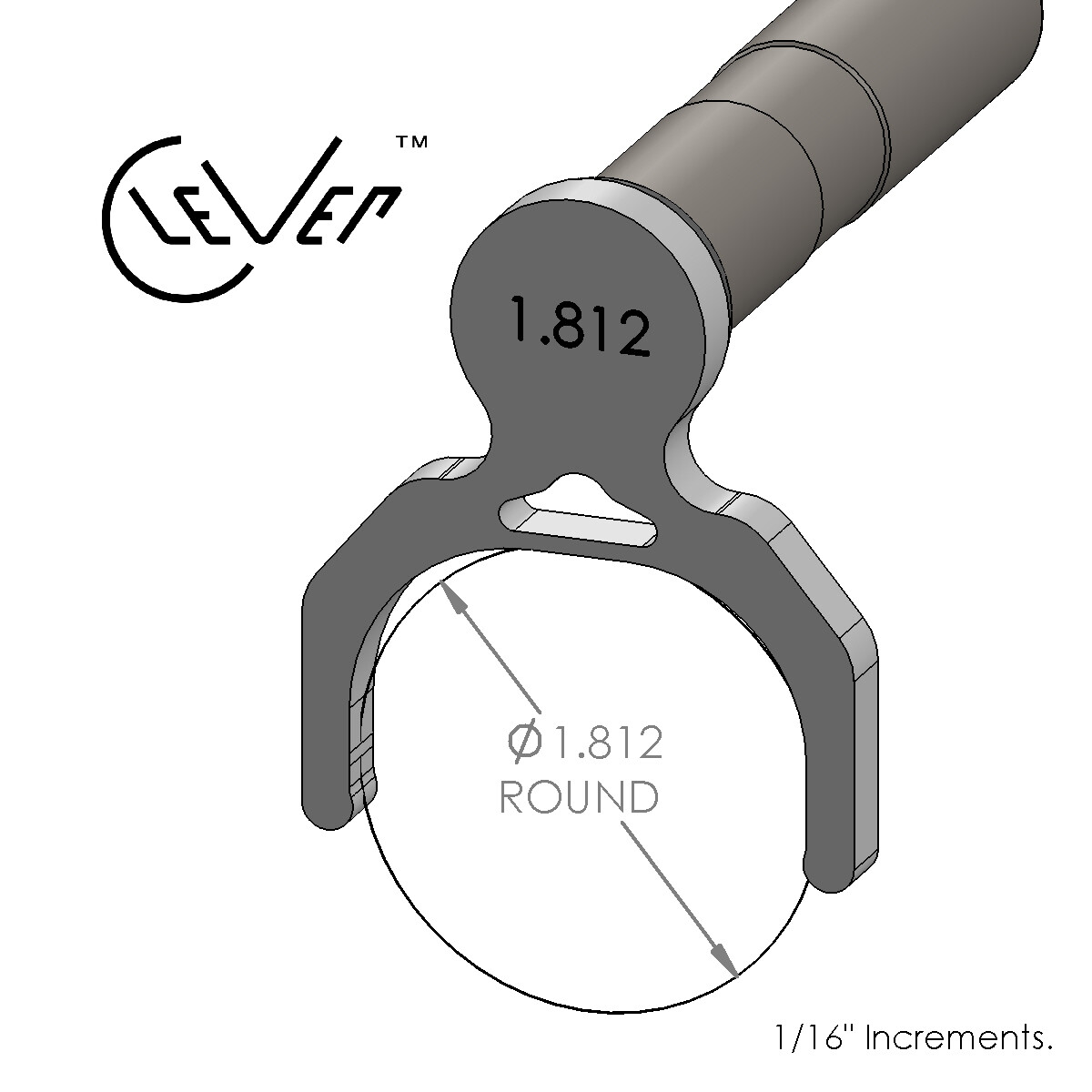 1-13/16″ 1.812″ CleVer Bar Puller cnc lathe 3/4″ shank. Laser cut hardened steel