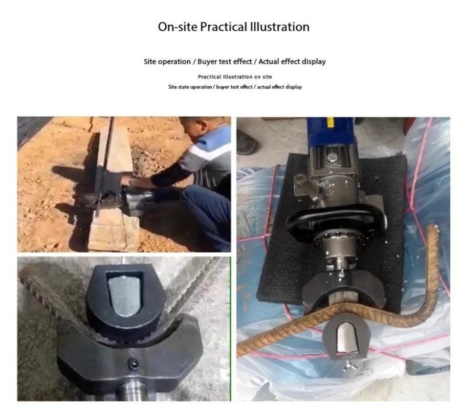 Portable Rebar Bending Machine RB-16 Portable Electric Hydraulic Press