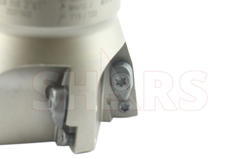 Shars 3″ Coolant Through High Feed Indexable Face Mill for SDMT Inserts NEW S[