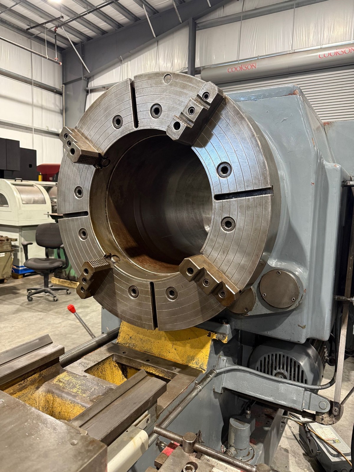 GEMINIS Republic Lagun GE-1000 39”/48” x 120”cc Hollow Spindle Lathe 20” #7566