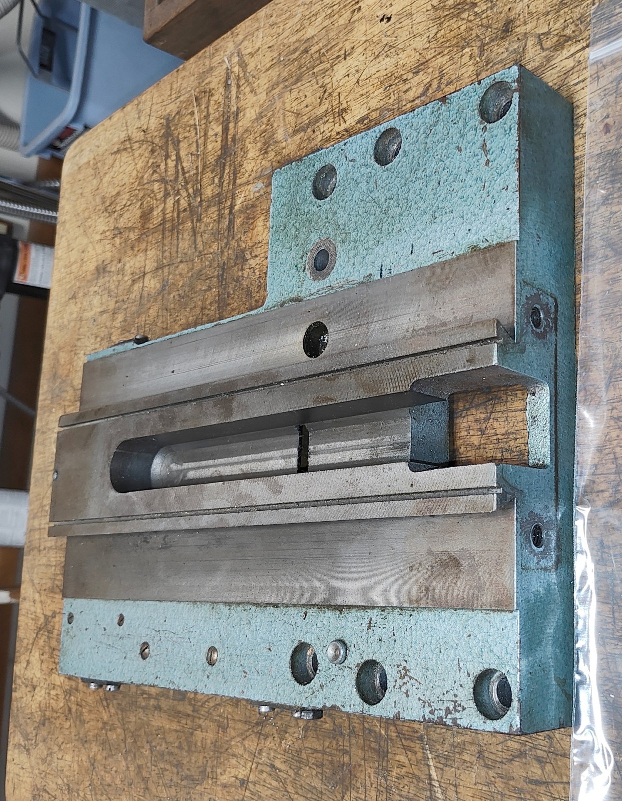 Emco Maximat V10-P Lathe Cross Slide Dovetail Casting & Long Axis Gib G07Z