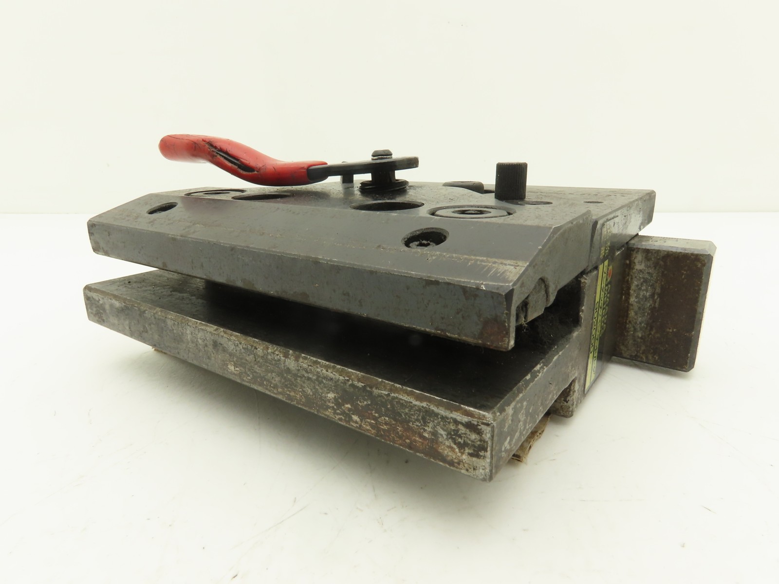 902000 Brake Press Tool Die Holder Clamp With Two Holders 1/2″ Tang