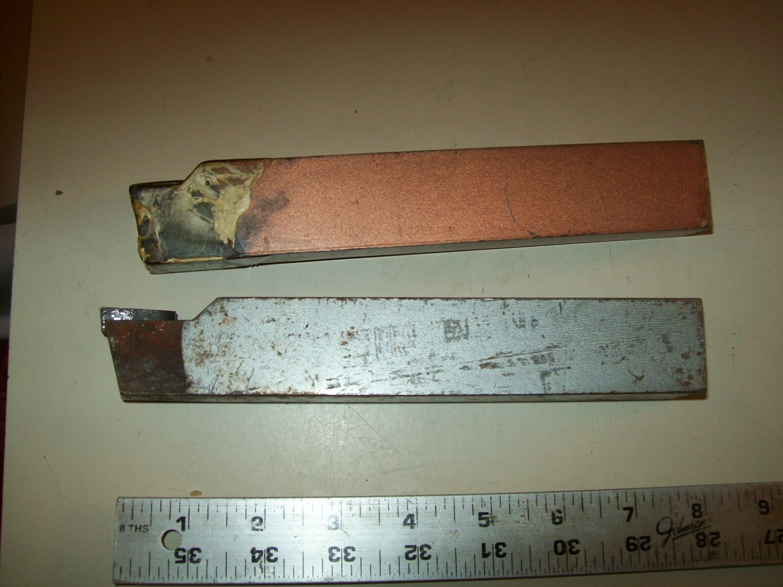 2 Carboloy Cemented Carbide Cutting Tools-Metal Lathe BL-20 44A & GL-85 78B
