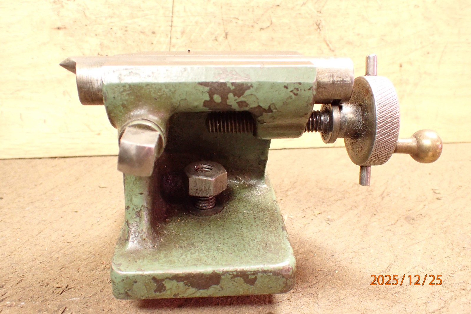 VINTAGE SMALL MACHINIST TAILSTOCK ASSEMBLY POSSIBLE GRINDING GRINDER TOOLING